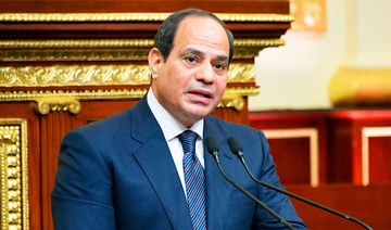  Egyptian President Abdel-Fattah el-Sissi. (AP file photo)