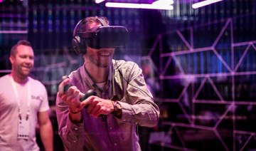 Facebook has invested heavily in virtual reality and augmented reality such as its Oculus VR headsets, AR glasses and wristband technologies. (File/AFP)