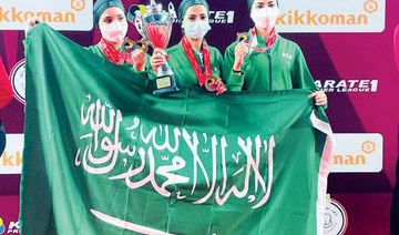 Saudi Arabia women’s team win bronze at 2021 Karate 1 Premier League in Cairo