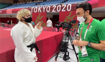 Saudi judo star Tahani Al-Qahtani said she now has her sights set on the 2024 Games in Paris. (Supplied)