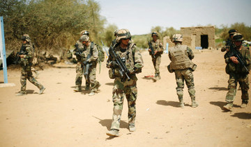 French soldiers secure the area at the entrance of Gao, northern Mali. (AP file photo)
