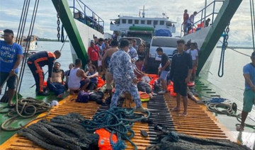 Seven killed after fire engulfs Philippine ferry