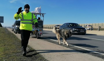 British pilgrim completes 6,500km walk from the UK to Saudi Arabia for Hajj