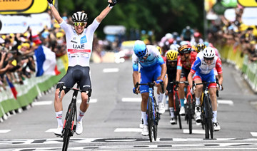 Pogacar takes Tour de France lead with stage six win 