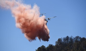 Firefighters, aircraft fight blaze near France’s Mediterranean coast