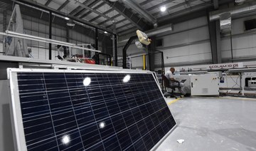 Solar panel design and fitting training for Saudi students