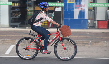 With gas pumps all but dry, Sri Lankans pedal through crisis