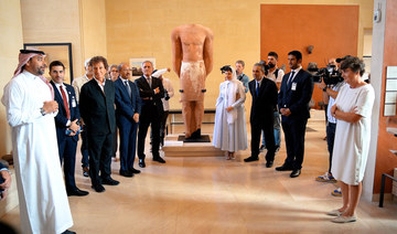 Lihyanite ‘monumental statue’ from Saudi Arabia’s AlUla goes on display at Louvre in Paris