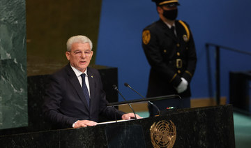 Bosnian leader calls for stronger international institutions amid unprecedented global peril
