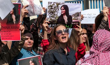 Kurdish protesters rally in Irbil over Mahsa Amini’s death