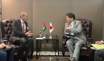 Japan, Jordan foreign ministers discuss Middle East peace