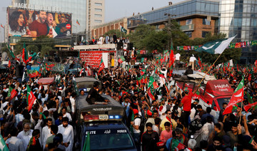 Pakistan’s ousted prime minister Imran Khan, supporters start march to Islamabad