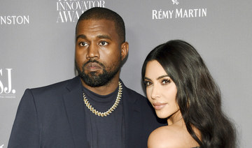 Kanye West, left, and Kim Kardashian attend the WSJ. Magazine Innovator Awards on Nov. 6, 2019, in New York. (AP)