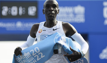 Marathon world record-holder Eliud Kipchoge to run in Boston