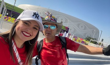 Colombian couple’s football fever sees them travel thousands of kilometers to experience World Cup