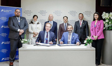 The Saudi delegation signs a letter of intent that will unlock promising markets as part of KSA’s economic reform. (SPA)