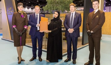 Etihad Airways signs contrail management contract with UK green aerospace firm