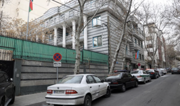 A view of the embassy of Azerbaijan after an attack on it, in Tehran, Iran, on January 27, 2023. (Reuters)