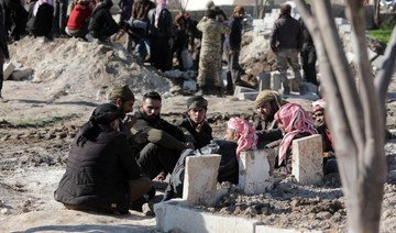 Syrian refugees in Lebanon mourn relatives lost in quake