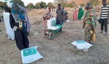 KSRelief distributes 1,150 food parcels in Sudan