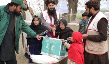 In freezing cold, KSrelief reaches most vulnerable Afghans with lifesaving aid