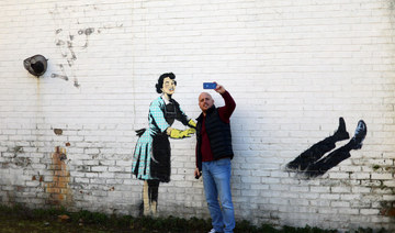 UK council unamused as Banksy unveils Valentine’s Day mural