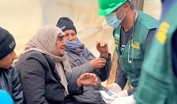 Saudi doctors attend to survivors of the Feb. 6, 2023 earthquake that shook Turkey and Syria. (Photo/KSrelief)