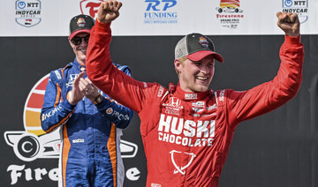 Marcus Ericsson wins rough IndyCar season-opening race