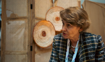 Irina Bokova, from the International Science Council and a former director general of UNESCO, speaks to Arab News in Riyadh. 