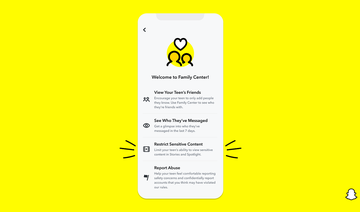 Snapchat launches new content controls for Family Center