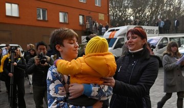 Ukraine children held by Russia reunited with parents