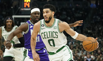 Tatum, Brown star as Celtics whip NBA-leading Bucks