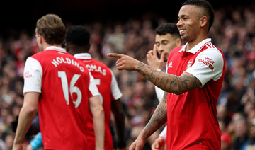 Gabriel Jesus ends drought as Arsenal beat Leeds 4-1 in EPL