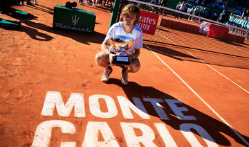 Rublev rallies to beat Rune in Monte Carlo Masters  final