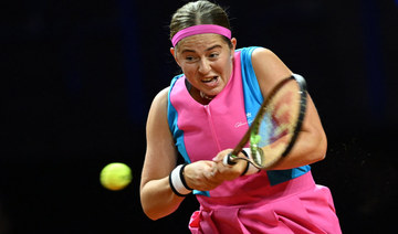 Ostapenko downs Raducanu in 1st round at Stuttgart