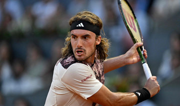 Tsitsipas outlasts Baez to advance to last 16 at Madrid Open