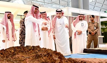 Jeddah governor tours Al-Sulaymaniyah Haramain railway station