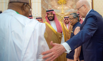 Saudi crown prince hosts reception for VIP Hajj participants