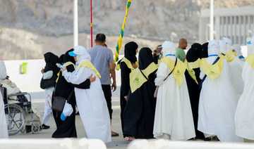 Pilgrims gather, acquaint themselves with one another, and embark on a journey of discovery. (AN photo by Huda Bashatah)