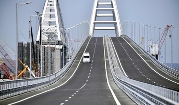 Ukraine strikes again on vital Russia-Crimea bridge