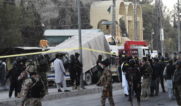 At least two militants were killed on Sunday in Pakistan’s southwestern Balochistan province, a local government official said. 