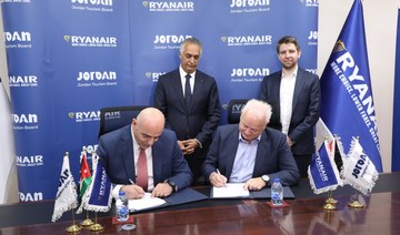 Jordan tourism chiefs renew cooperation agreement with Ryanair for 5 years