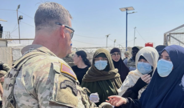 General Michael Kurilla meets with the administrators and residents of a displaced persons camp in Syria. (@CENTCOM)