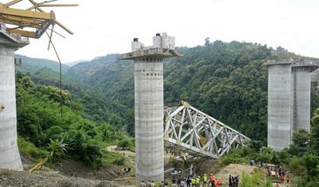 22 killed in Indian railway bridge collapse