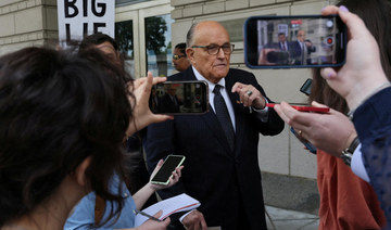 Giuliani turns himself in on Georgia 2020 election charges after bond is set at $150,000