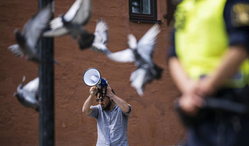 The protest was organized by Iraqi refugee Salwan Momika. (File/AFP)