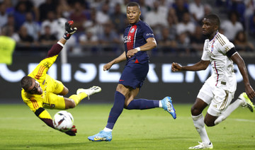 Kylian Mbappe scores 2 goals as PSG rout Lyon 4-1 in French league