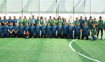 KSrelief opens football academy for Syrian children in Jordan