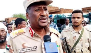 Sudan’s RSF deputy leader says US sanctions on him ‘unfair’