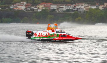 Team Abu Dhabi’s Emirati superstar Al-Qemzi secures 4th F2 powerboat world title